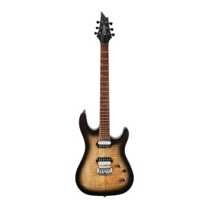 Salmeenmusic.com - Cort KX300-OPRB Electric Guitar with EMG Pickups - Open Pore Raw Burst